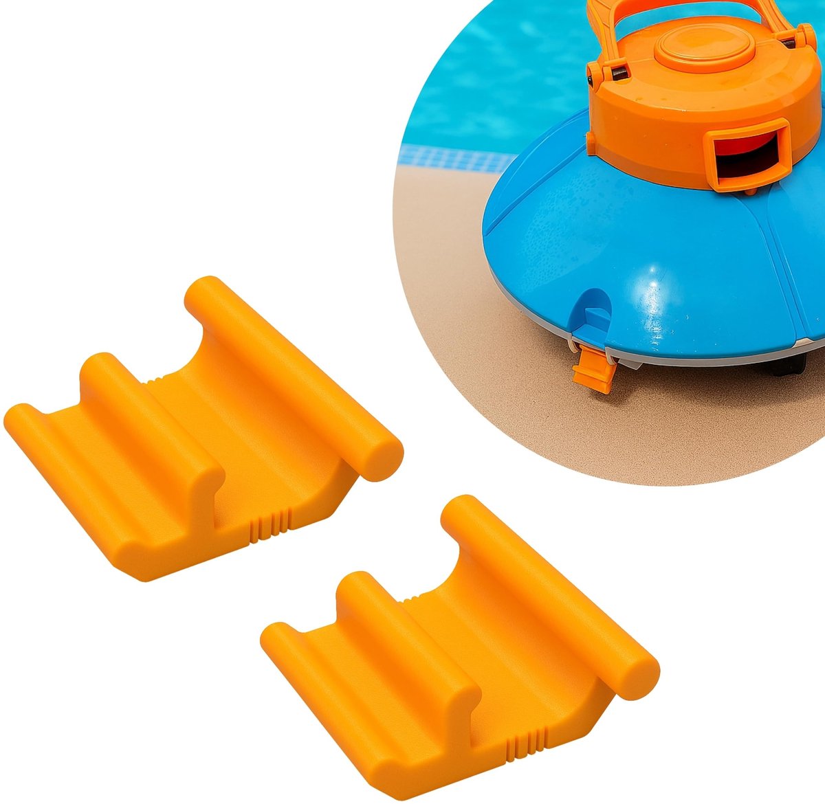 Solidchoice - 2 x Sluitclip voor Steinbach Poolrunner Battery Basic