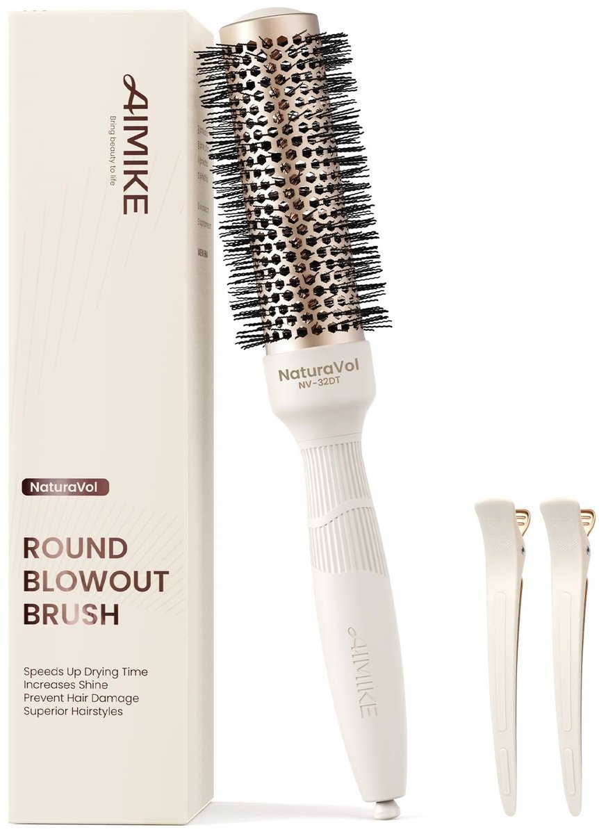 Solidchoice - Ronde Haarborstel met Nano Thermoceramische Technologie voor Styling
