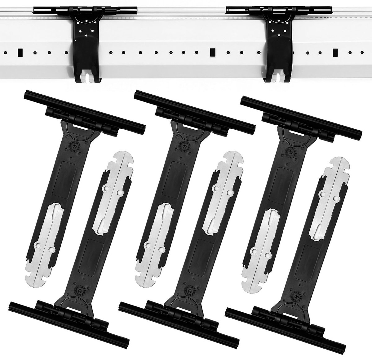 Solidchoice - Set van 6 Universele Soft Roller Shutter Bevestigingen