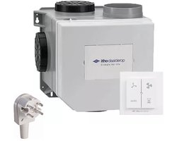 Itho Daalderop CVE-S PAK SE RFT-N ventilatorbox 375m3/h perilex stekker - 03-00839