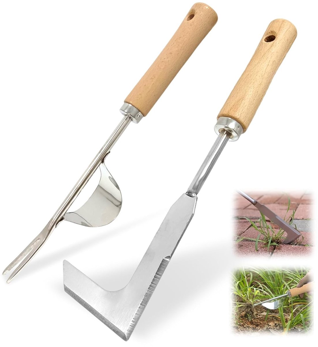 Onkruidverwijderaar - Handmatig - Geschikt voor alle tuinen - Duurzaam en effectief - Voor Tuinliefhebbers
