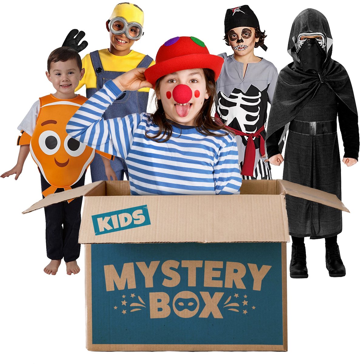 Mystery Box - 3 kostuums voor jongens