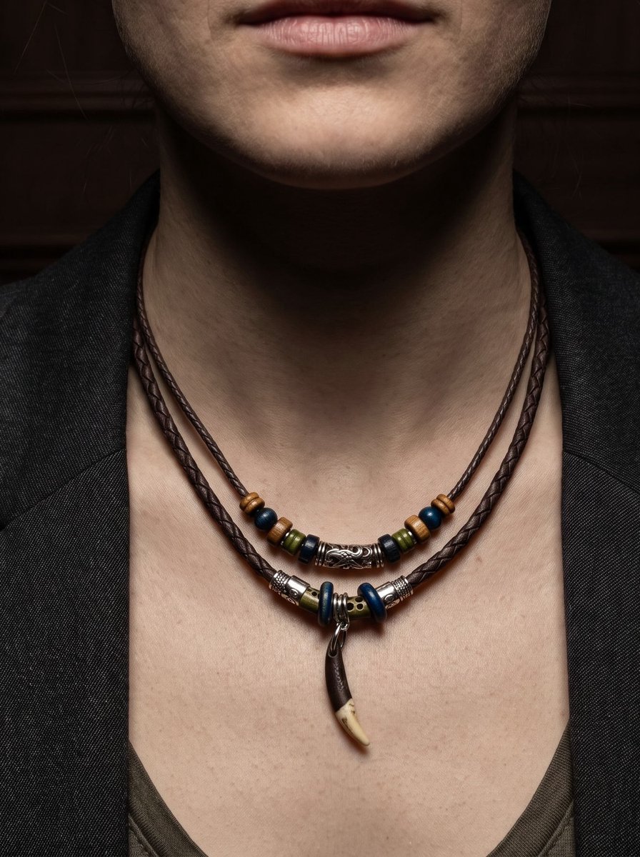 Anelplus Halsketting – Elegant Design – Trendy Unisex Sieraad – Goudkleurige Ketting – Perfect Cadeau