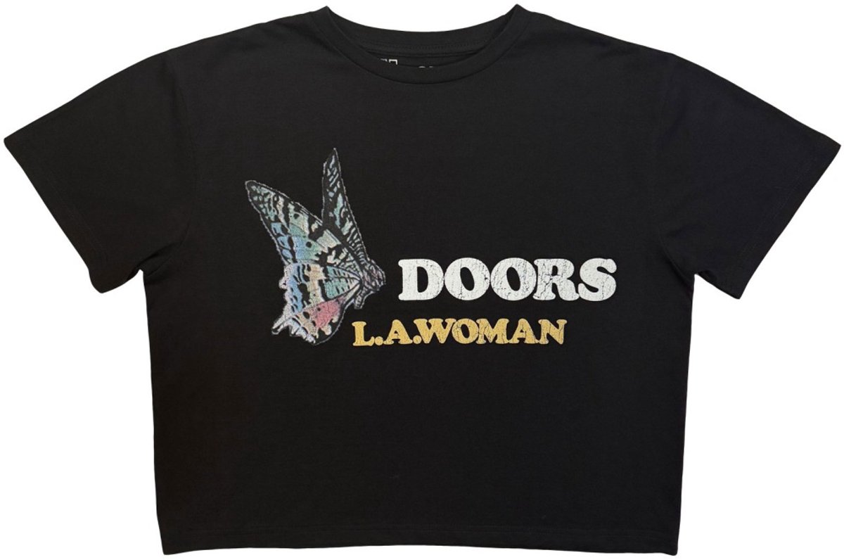 The Doors - LA Woman Crop top - XL - Zwart