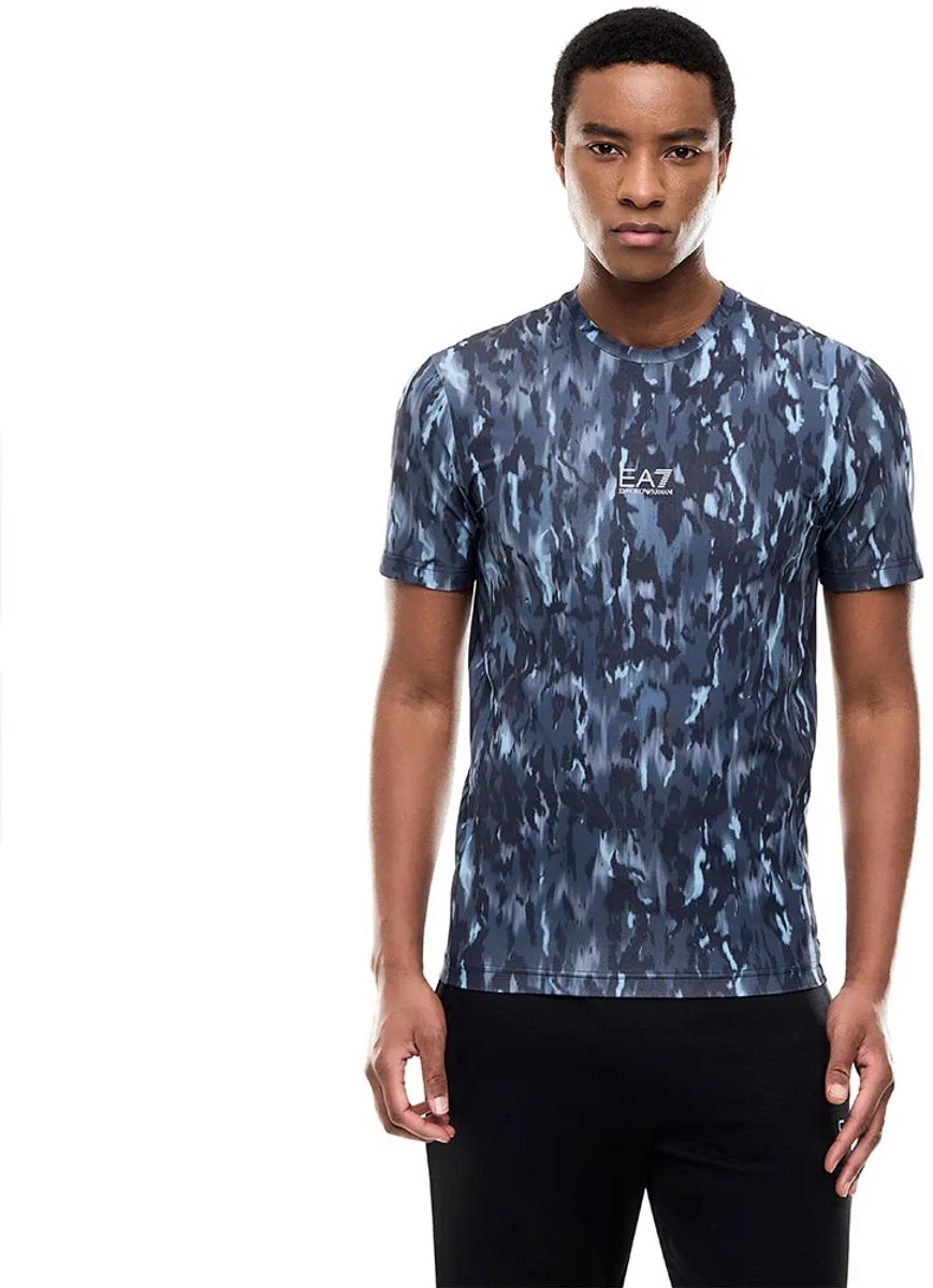 Ea7 Emporio Armani 7m002177_af24495 T-shirt Met Lange Mouwen Blauw L Man