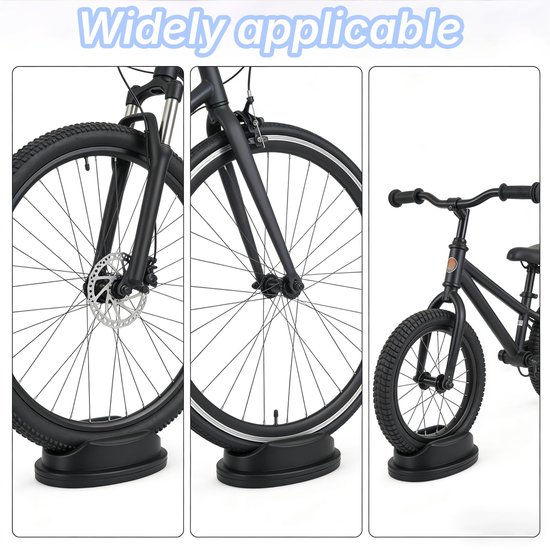 Vorderradsteun voor Rollentrainer Fiets - Hoogteverstelling en Bodbescherming — afbeelding 2