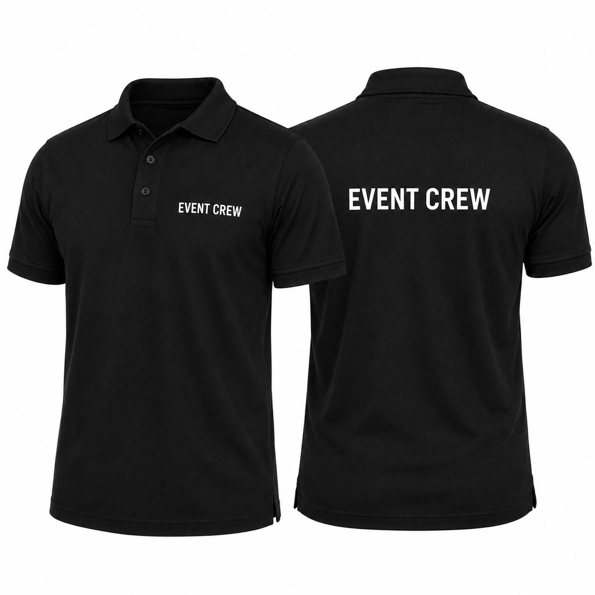 Polo met Event Crew opdruk - 100% katoen - 180 g/m² - Maat S