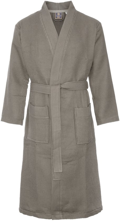 Sauna badjas n-taupe-l