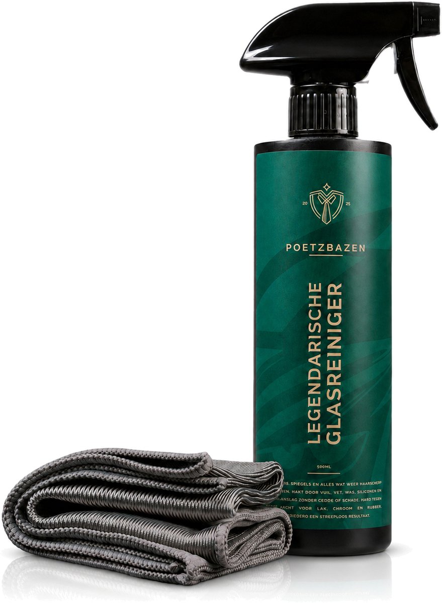 Poetzbazen 500ml Glasreiniger - Legendarische glasreiniger - Autoraamreiniger - 1 Stuks