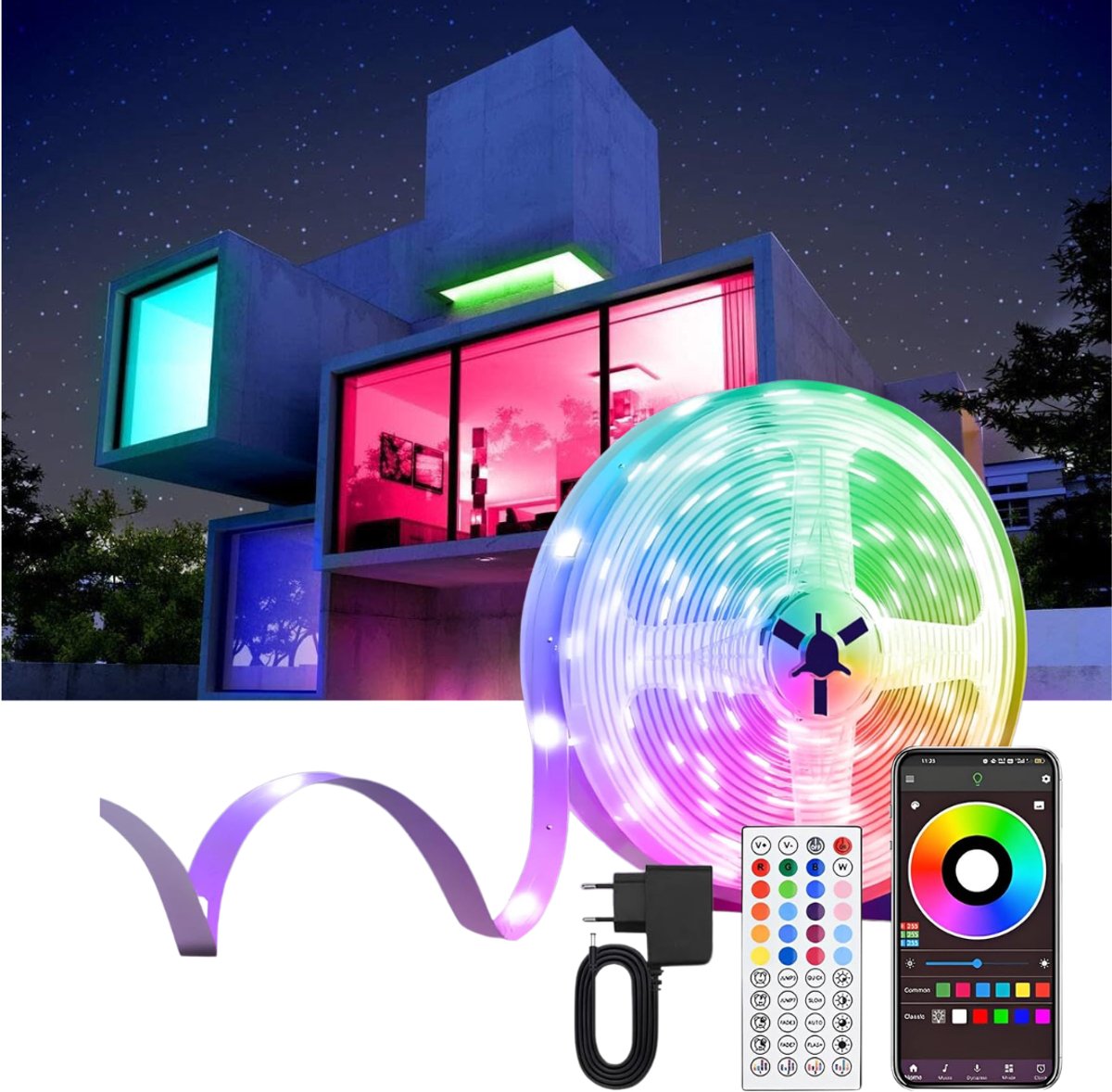 Zavio® LED Strip 30 Meter - LED Verlichting Strips - LED Light