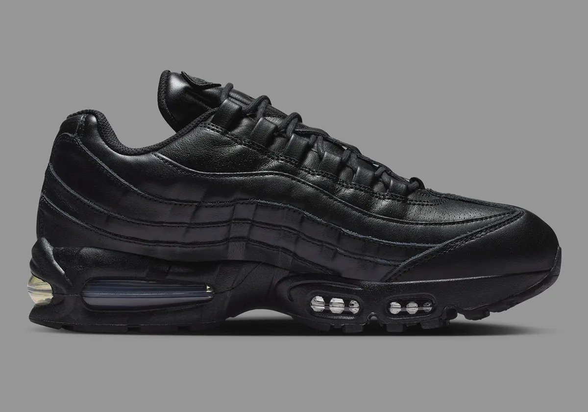 Sneakers Nike Air Max 95 Big Bubble “ Leather” QS Zwart