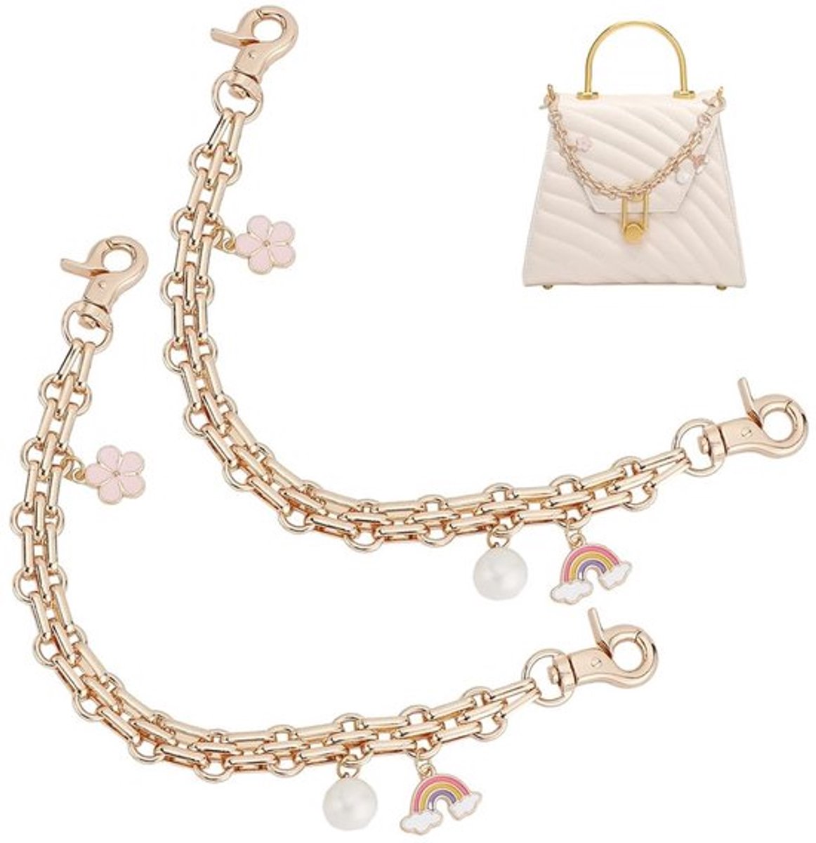 Decoratieve portemonnee ketting Zeynomax - Lichtgewicht