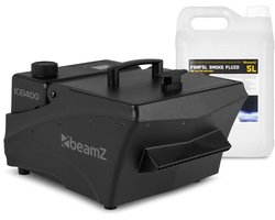 Rookmachine low fog - BeamZ ICE1400 - Met 5L vloeistof - Voor bruiloften, events en DJ’s - 1400W