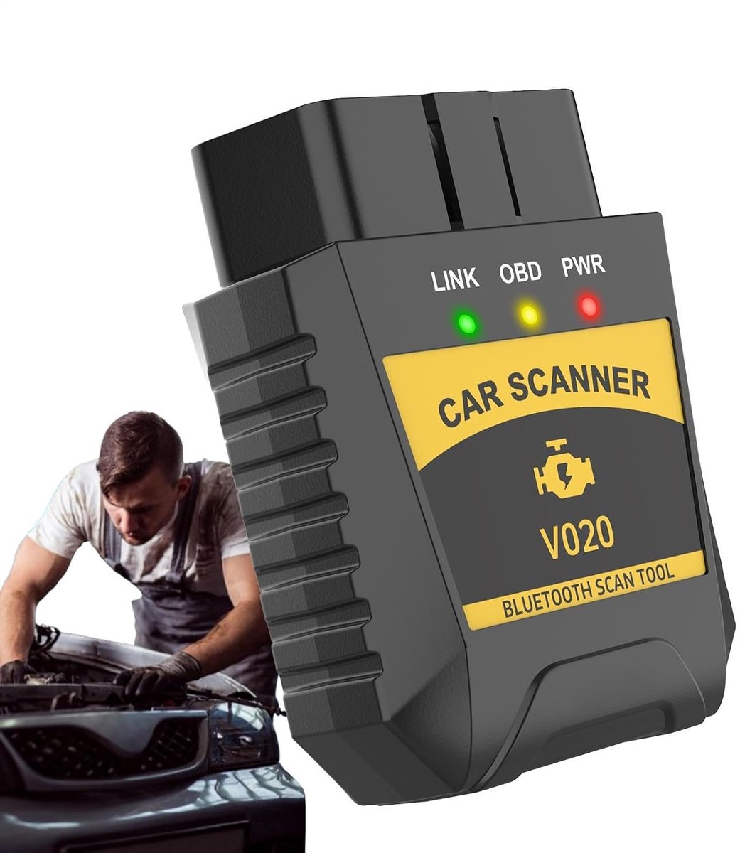 Batterij Tester - Digitale Diagnose - Voertuigonderhoud - Draadloze Verbinding - Compact Formaat - Zwart