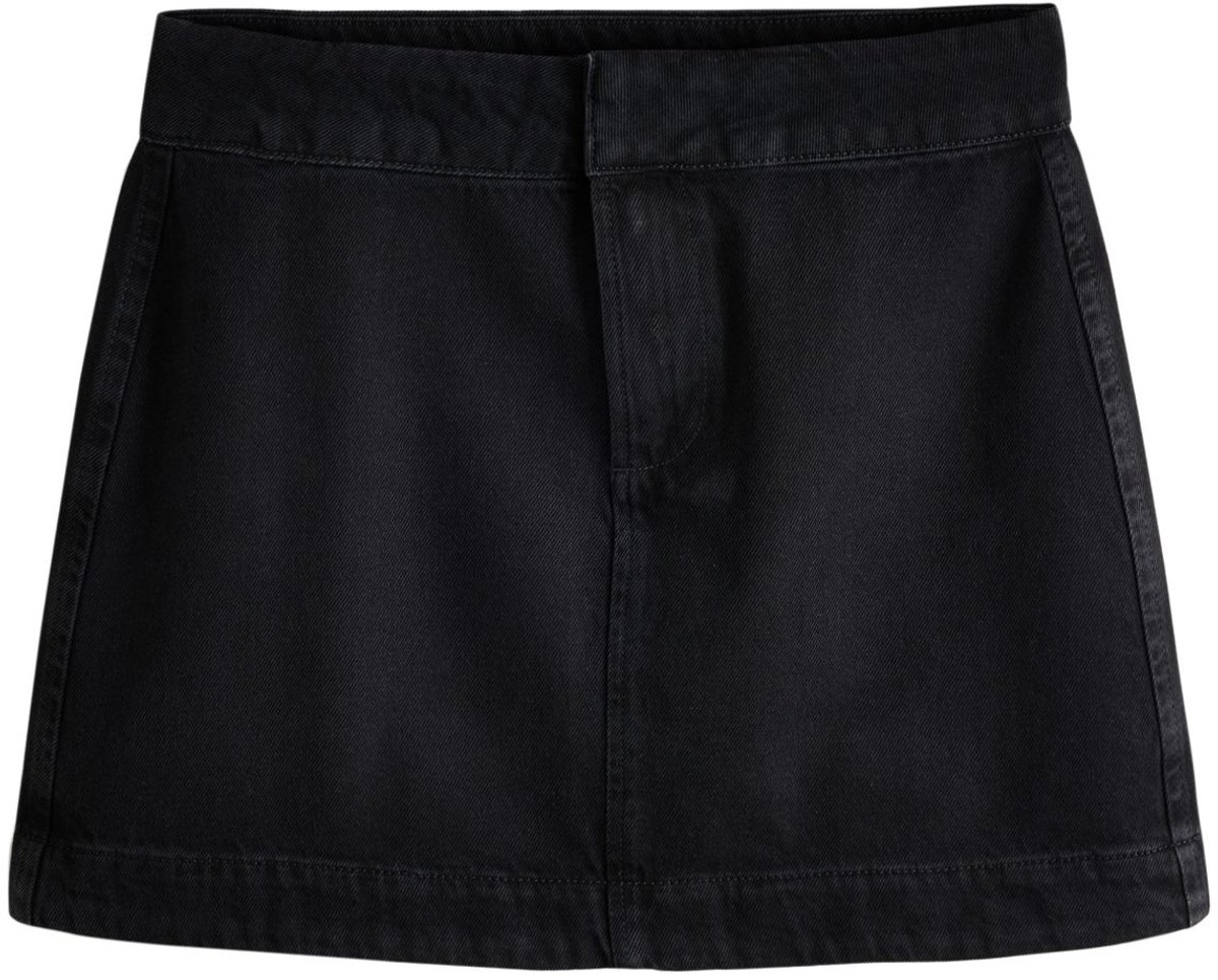 Next - Dames - Denim minirok - Zwart