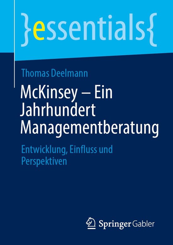 Business and Economics (German Language) - McKinsey – Ein  ... - cover
