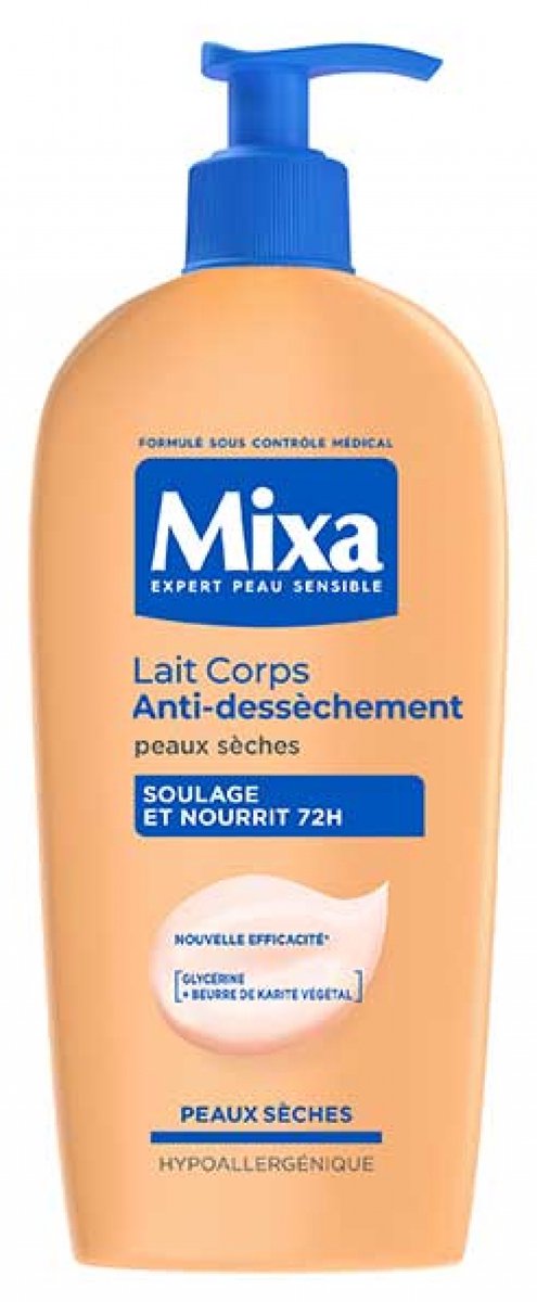 Mixa Lait Corps Antidessèchement 400 ml