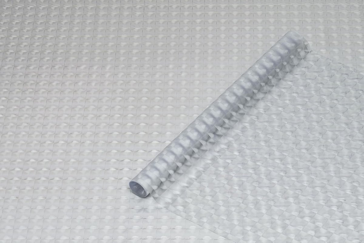 Famanu Statische raamfolie met geometrisch patroon, 7,5 cm x 200 cm, voor privacy en decoratie zonder lijm