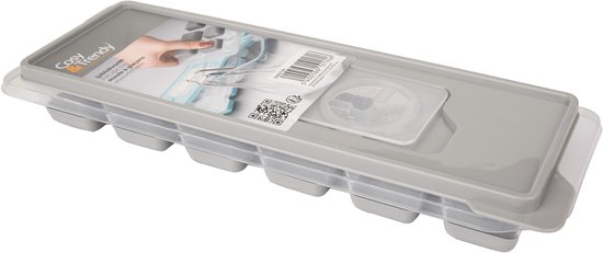 Freso Cijsblokvorm Kubus Transp Grijs 9,5x27xh3,8cm — afbeelding 2