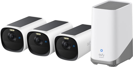 eufy Cam E40 3-Pack + HomeBase 3