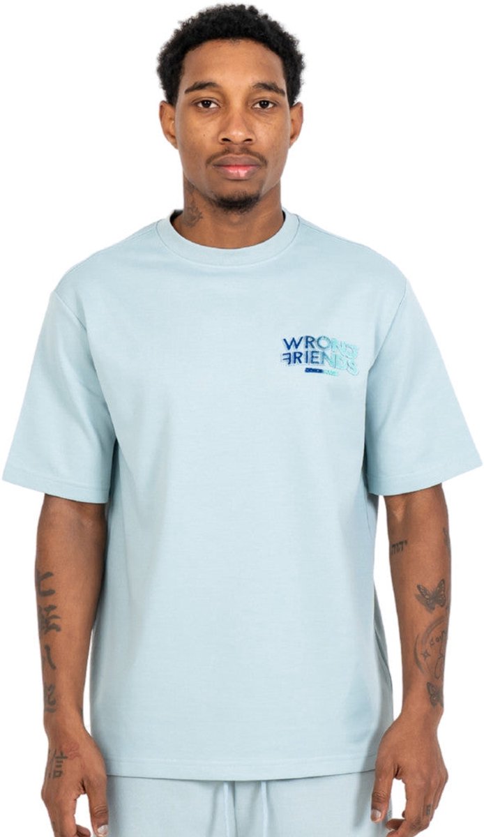 SIMI VALLEY T-SHIRT - LIGHT BLUE XS