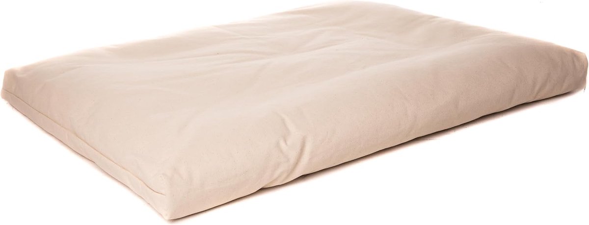 Meditatiekussen Zabuton 90x70cm - Ecru - Ecologisch katoen - Verhoogt comfort tijdens meditatie - ShopVlot