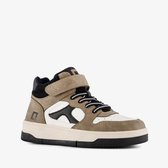 Blue Box hoge jongens sneakers bruin zwart - Maat 36