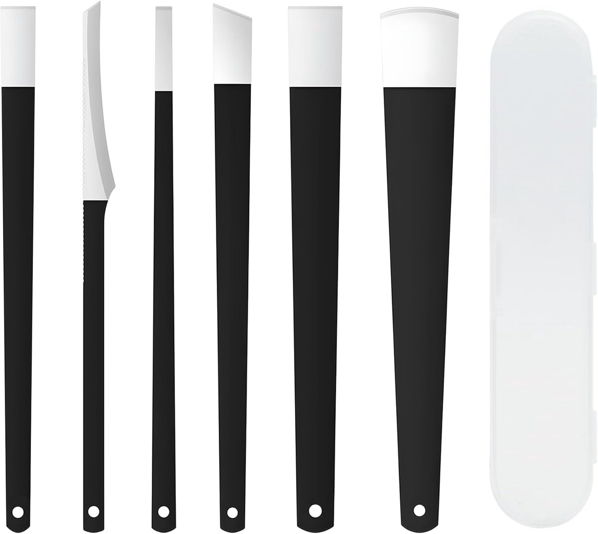 Pedicureset 6-delig - Roestvrij staal - Professionele ingegroeide teennagelset - Compleet voor thuis en op reis - ShopVlot
