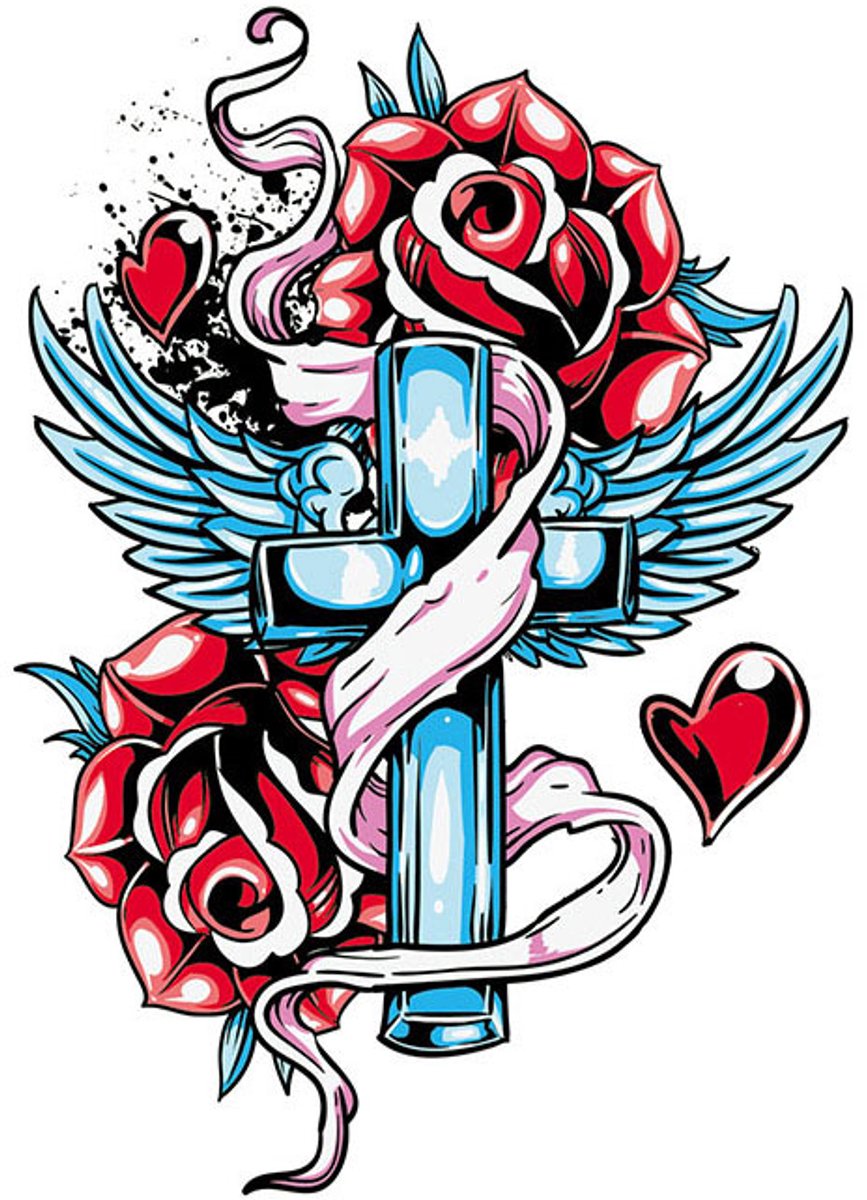 Tijdelijke tattoo heavenbound 3 dagen