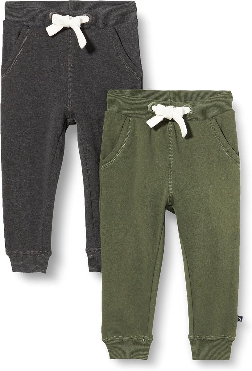 Sweatpants unisex-kinder 2-pack - zachte stof - comfortabele pasvorm - ideaal voor vrije tijd - SnelShoppen