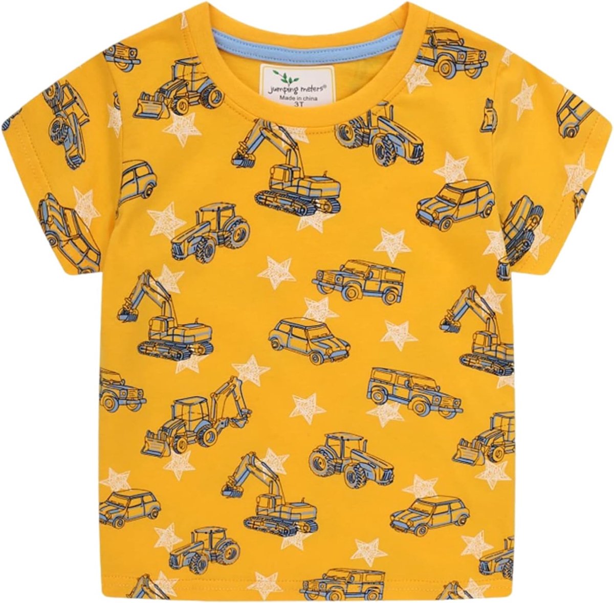 Unisex baby T-shirts 1-7 jaar - katoen - schattige dierenpatronen - perfect voor elke gelegenheid - SnelShoppen