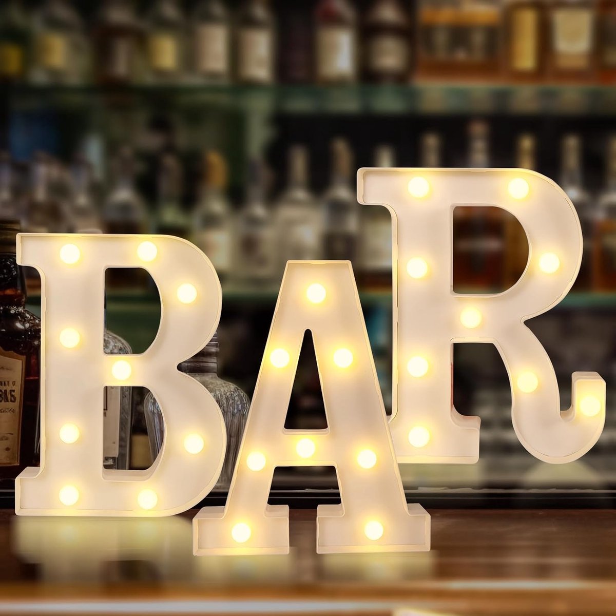 LED Neon Sign Bar - Letterlamp - Hoogwaardige ABS kunststof - Perfecte wanddecoratie voor je pub - SnelShoppen