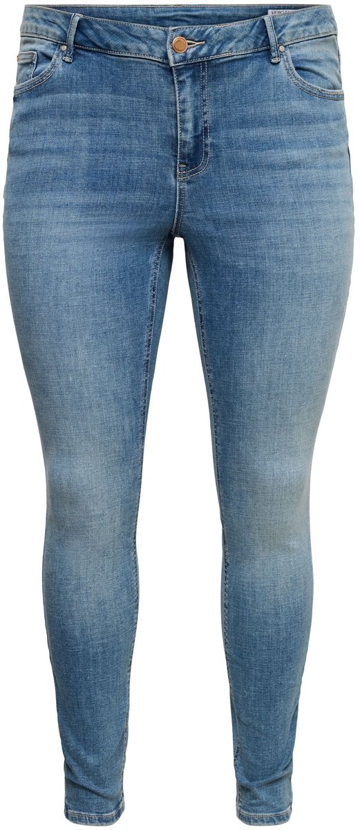 Vero Moda Curve Flash Skinny Fit Li347 Spijkerbroek Blauw 50 / 32 Vrouw