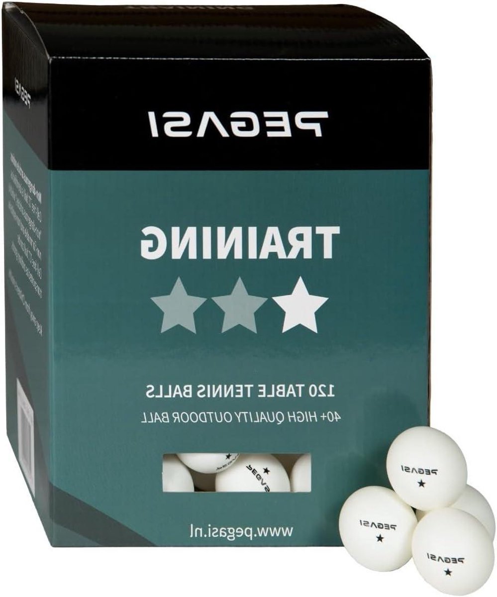 Pingpong Ballen - Tafeltennis Ballen - Hobbymatig Gebruik - Uitstekende Speeleigenschappen - 120 stuks - Wit