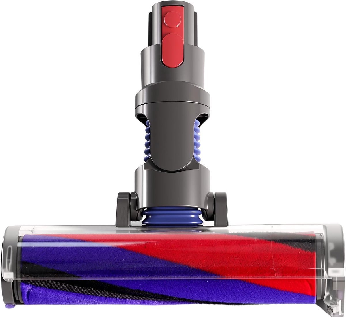 Soft roller borstel 60 mm - groene lichtindicator - voor donkere hoeken - ideaal voor harde vloeren - ShopVlot
