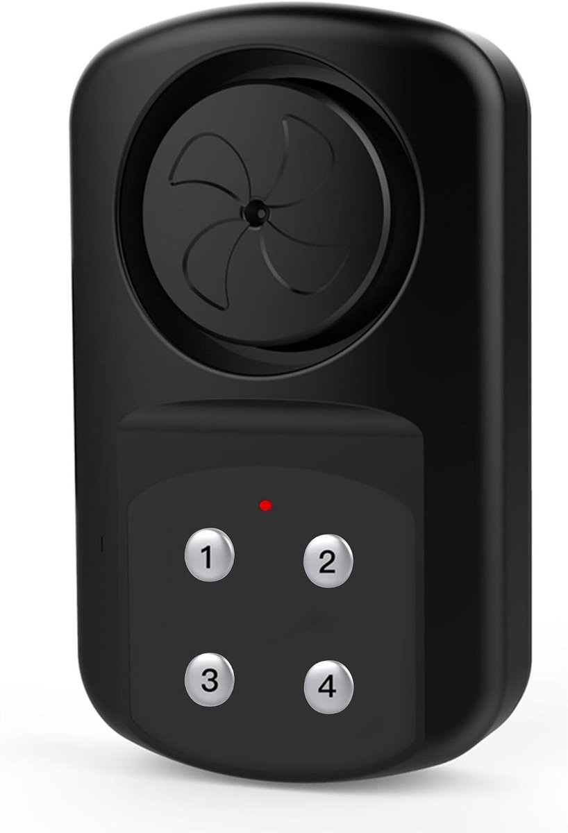 Draadloze deur- en raalarm - IP67 waterproof - 4 modi - 140 dB alarmgeluid - kindveilig - ShopVlot