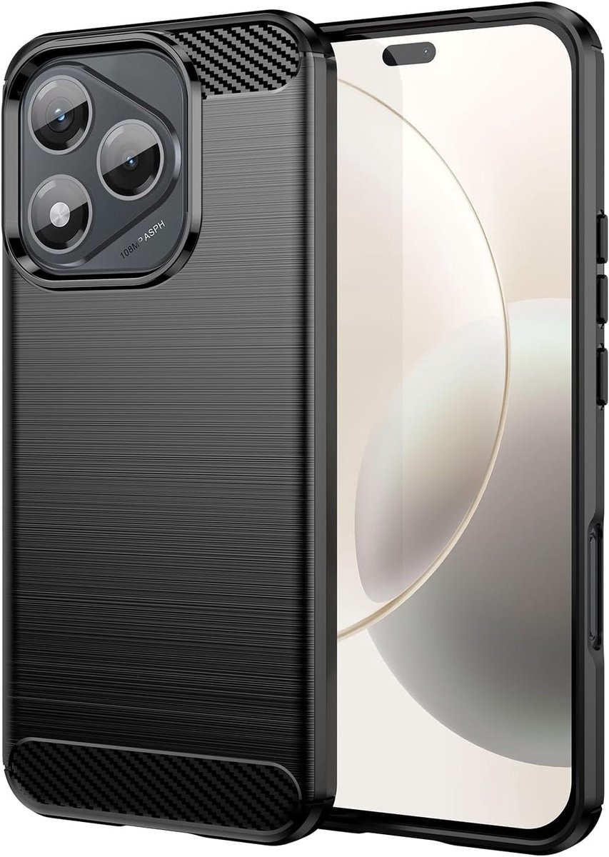 Mobiel toont Protective Case - Ultra dun TPU - Zwart - Effectieve bescherming voor Honor 400 Lite - ShopVlot