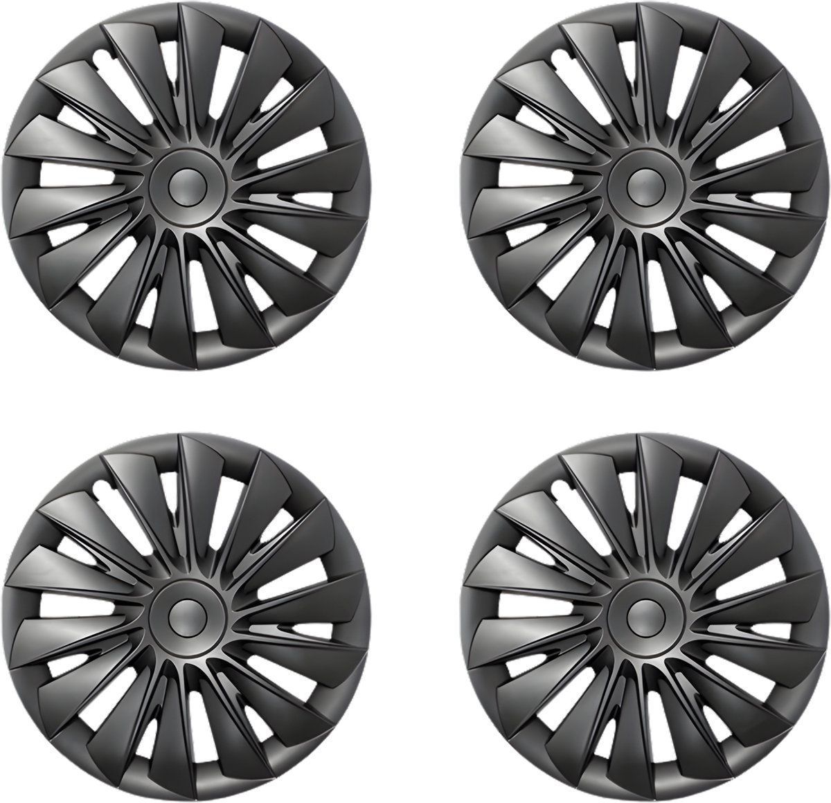 Wieldoppen 19 Inch Set 4 Stuks - Velgen - Tesla Model Y 2020-2024 Blade Stijl - Auto Accessoires
