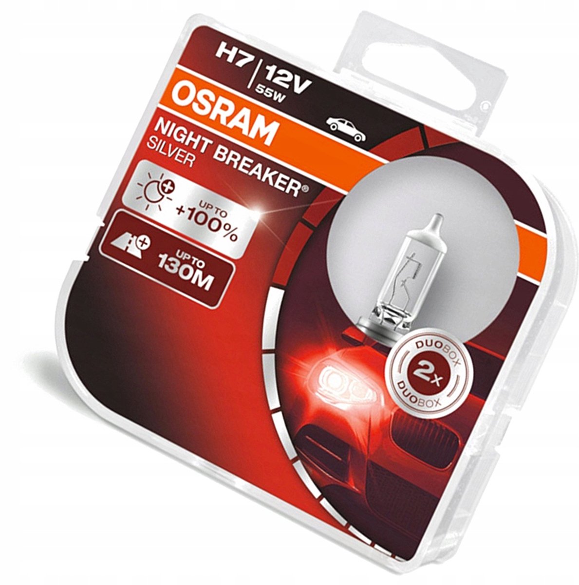 OSRAM Night Breaker Silver H7 Autolamp - 100% zeelicht