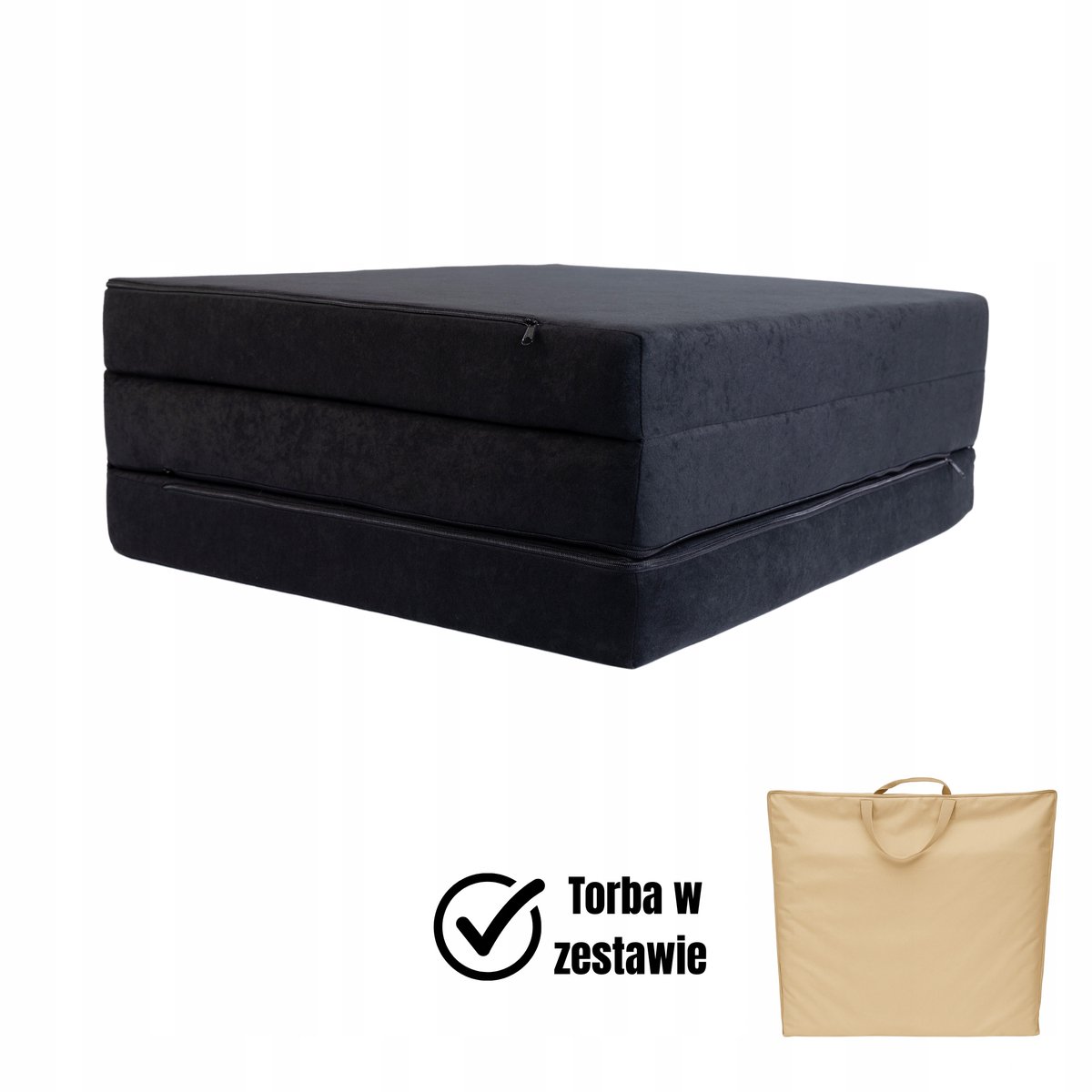Opvouwbaar Kampeermatras 195x80x9cm - Comfort & Compact