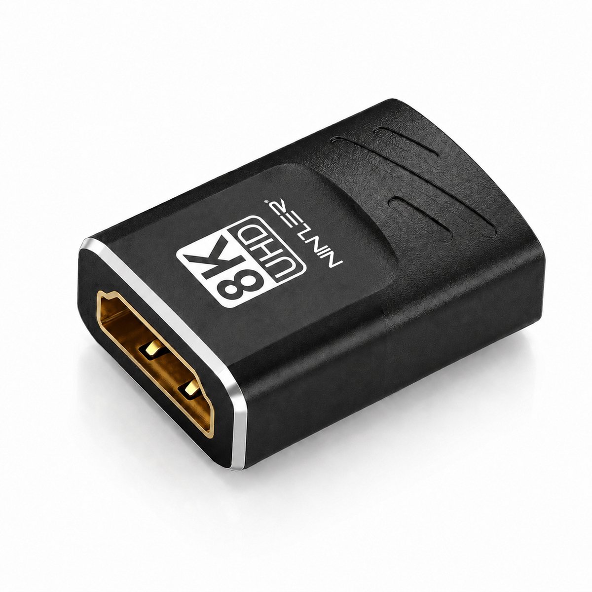 Ninzer HDMI 2.1 Koppelstuk - 8K HDMI Verlengstuk - HDMI Female naar Female Adapter - 4K 120Hz - HDMI Kabel Verlengadapter