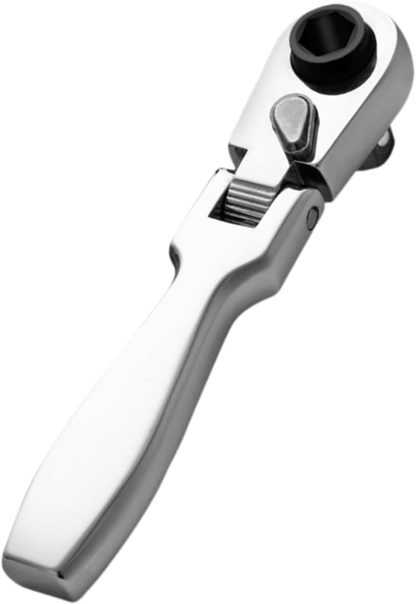 Mini ratchet met 72 tanden - carbon staal - compact ontwerp - ideaal voor onderhoud - ShopVlot