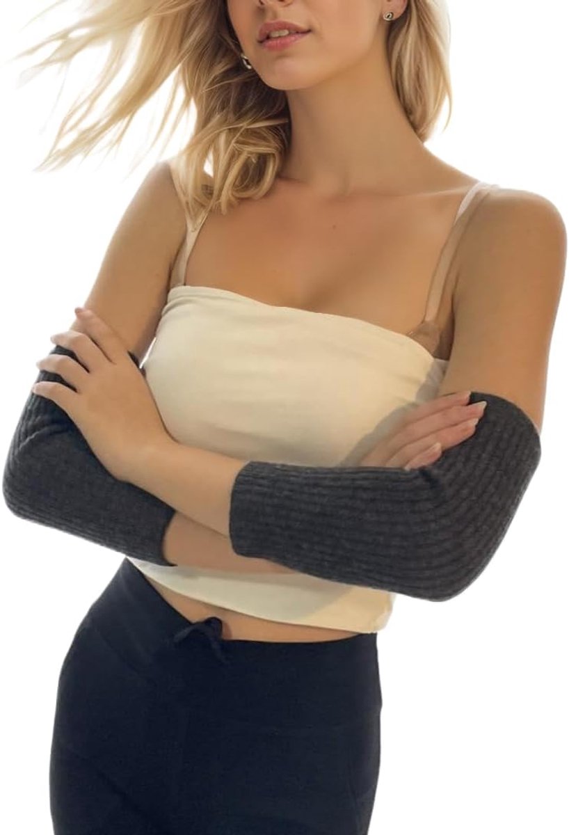 Armmoffen voor dames - 100% kasjmier - elleboogwarmers - ideaal voor extra warmte - ShopVlot