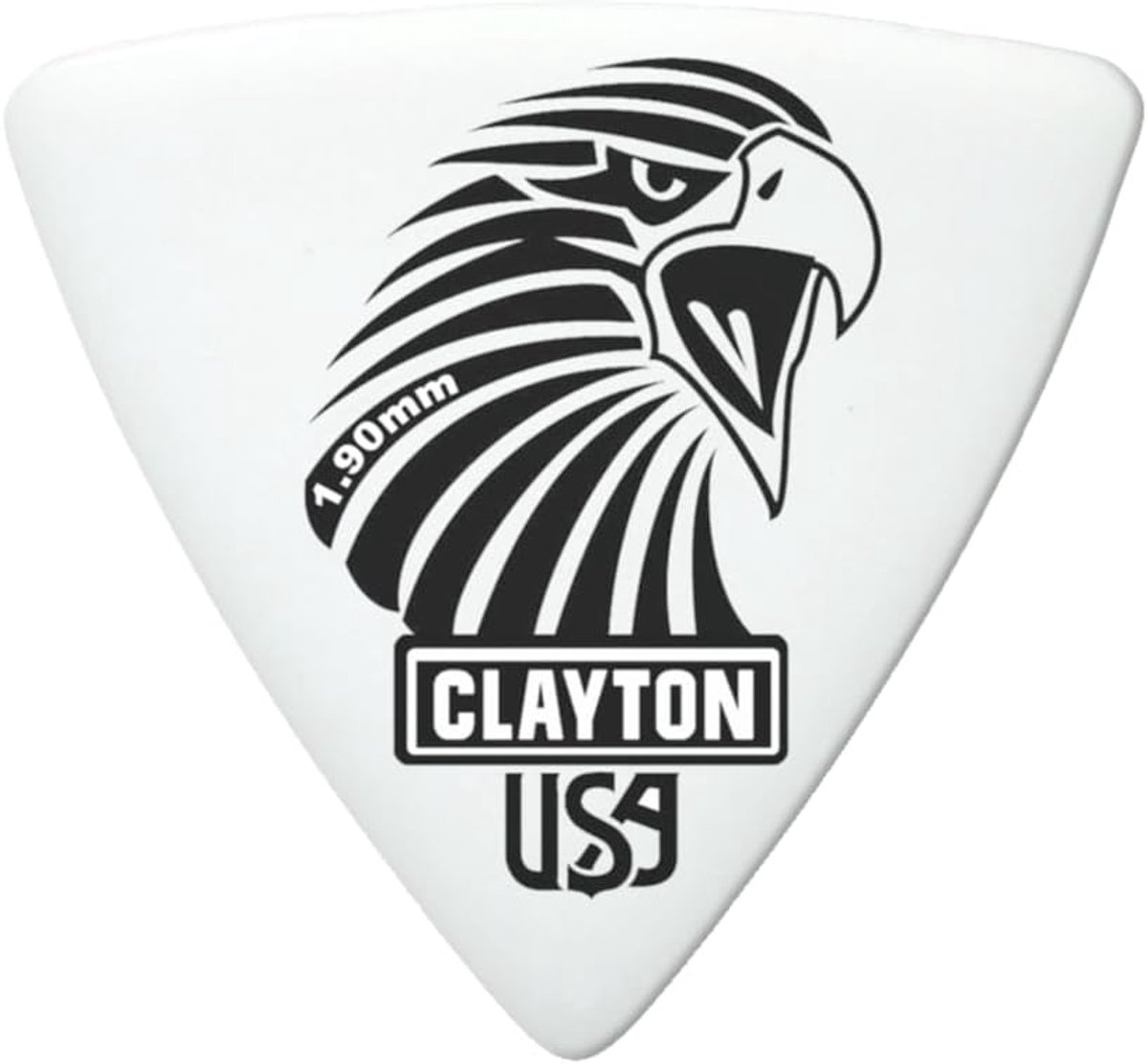 Guitar picks 1.9mm - scherpe acetaal/polymeer - set van 12 stuks - ideaal voor snel tokkelen - ShopVlot