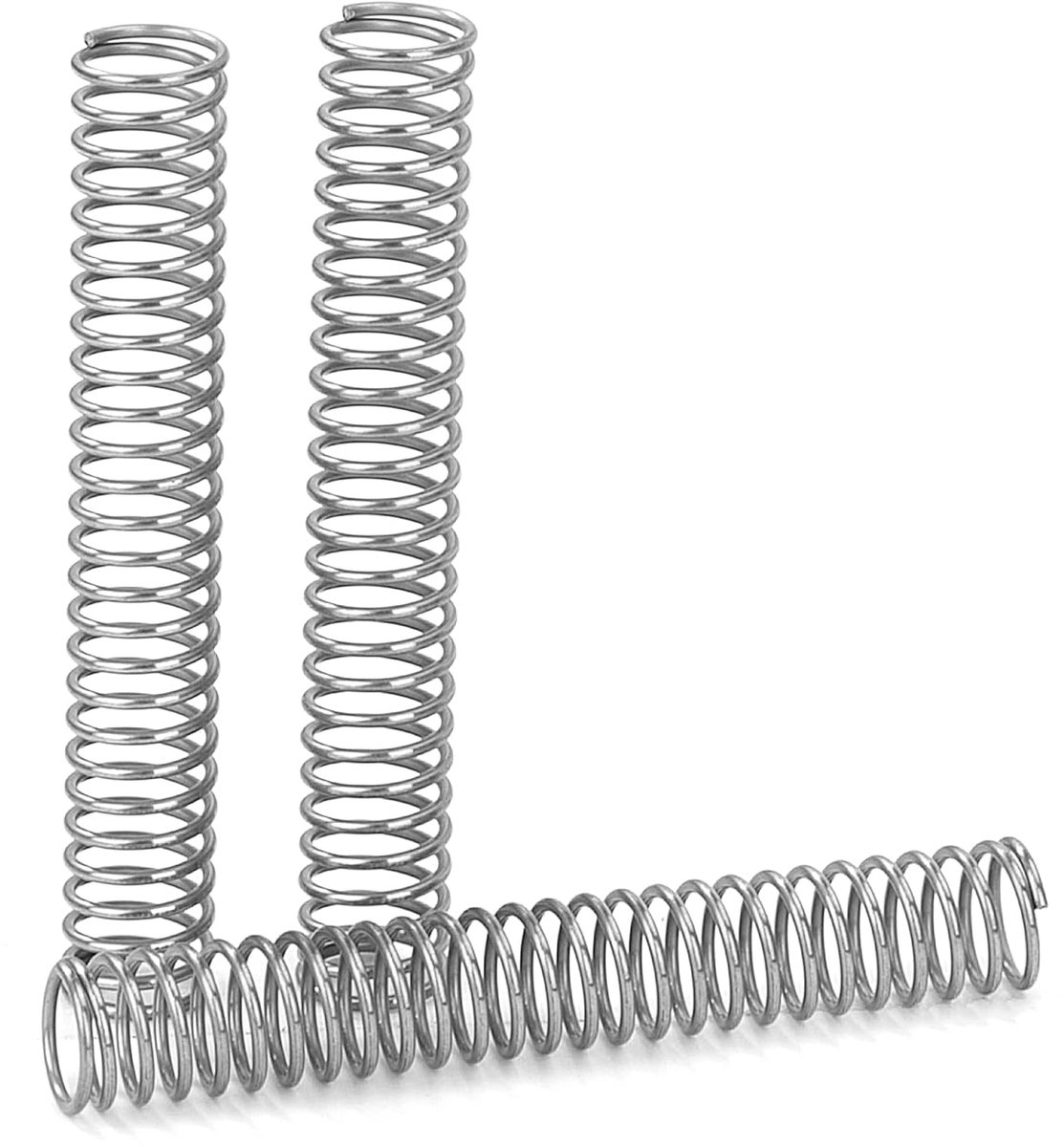 Compressieveren 50 mm - RVS 304 - Draaddiameter 0.75 mm - Hoge elasticiteit en duurzaamheid - ShopVlot
