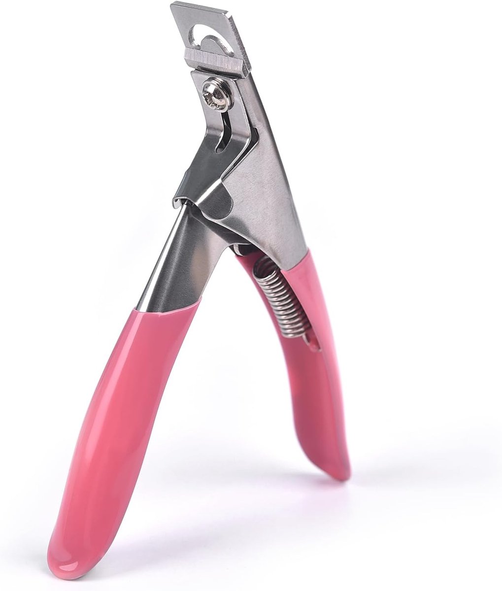 Valse nagelknipper acryl - roestvrij staal - scherpe mesnageltips - professionele nagelkunst - ShopVlot