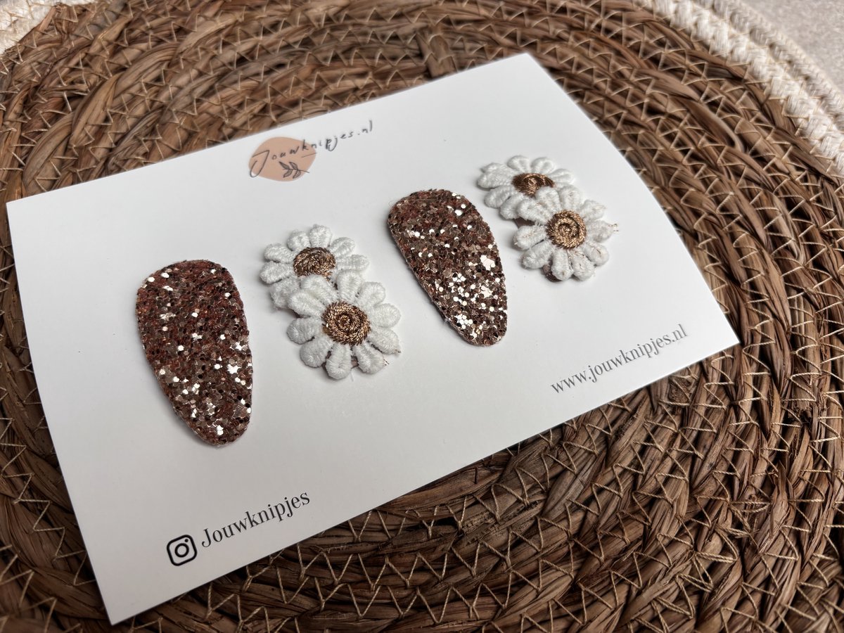 Antislip haarspeldjes Glitter en Glam - Haarspeldjes voor Meisjes - kinderknipjes - haarknipjes kinderen - haarspeldjes