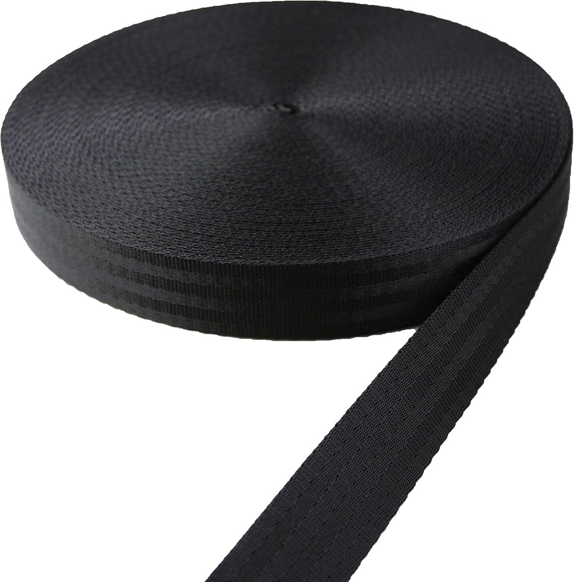 Belt 30 mm breed - 25 m lengte - zwart - ideaal voor DIY projecten - ShopVlot