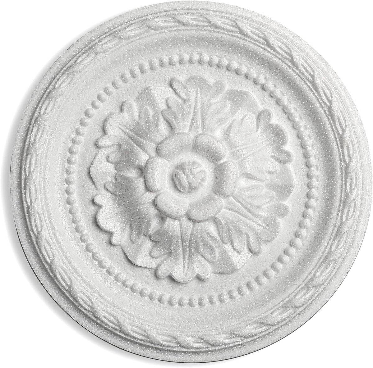 Rosette Danielle, wit, 1 stuk à Ø 30 cm