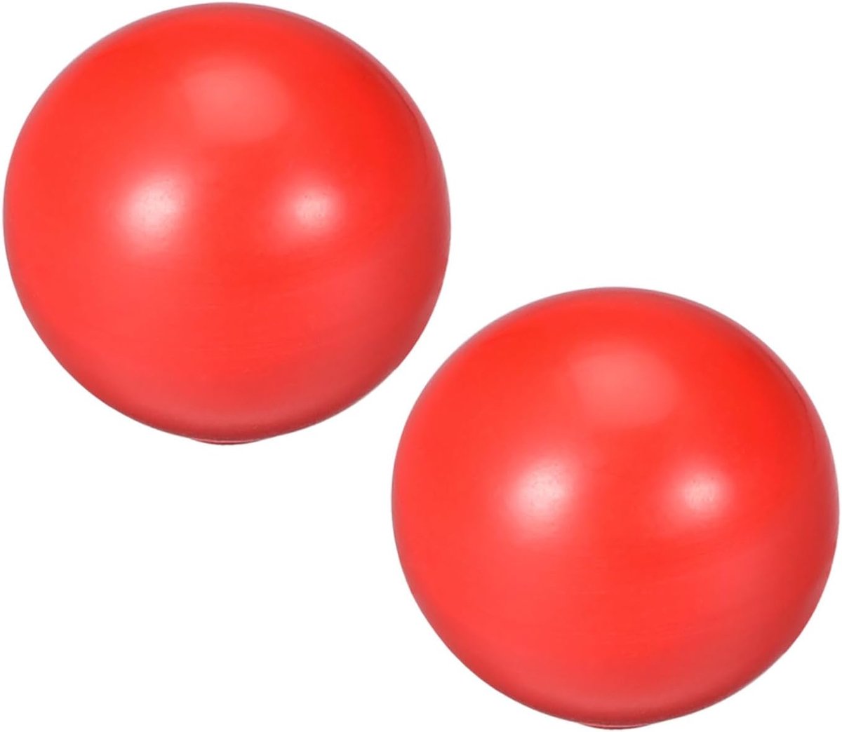 Kogelknoppen, M10 binnendraad 35 mm diameter, kunststof metrische handschroefgreep rood - (Toepassingen: voor draaibankmachines hefboomgreep), 2-delig